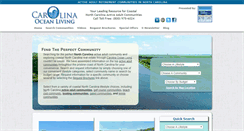 Desktop Screenshot of carolinaoceanliving.com